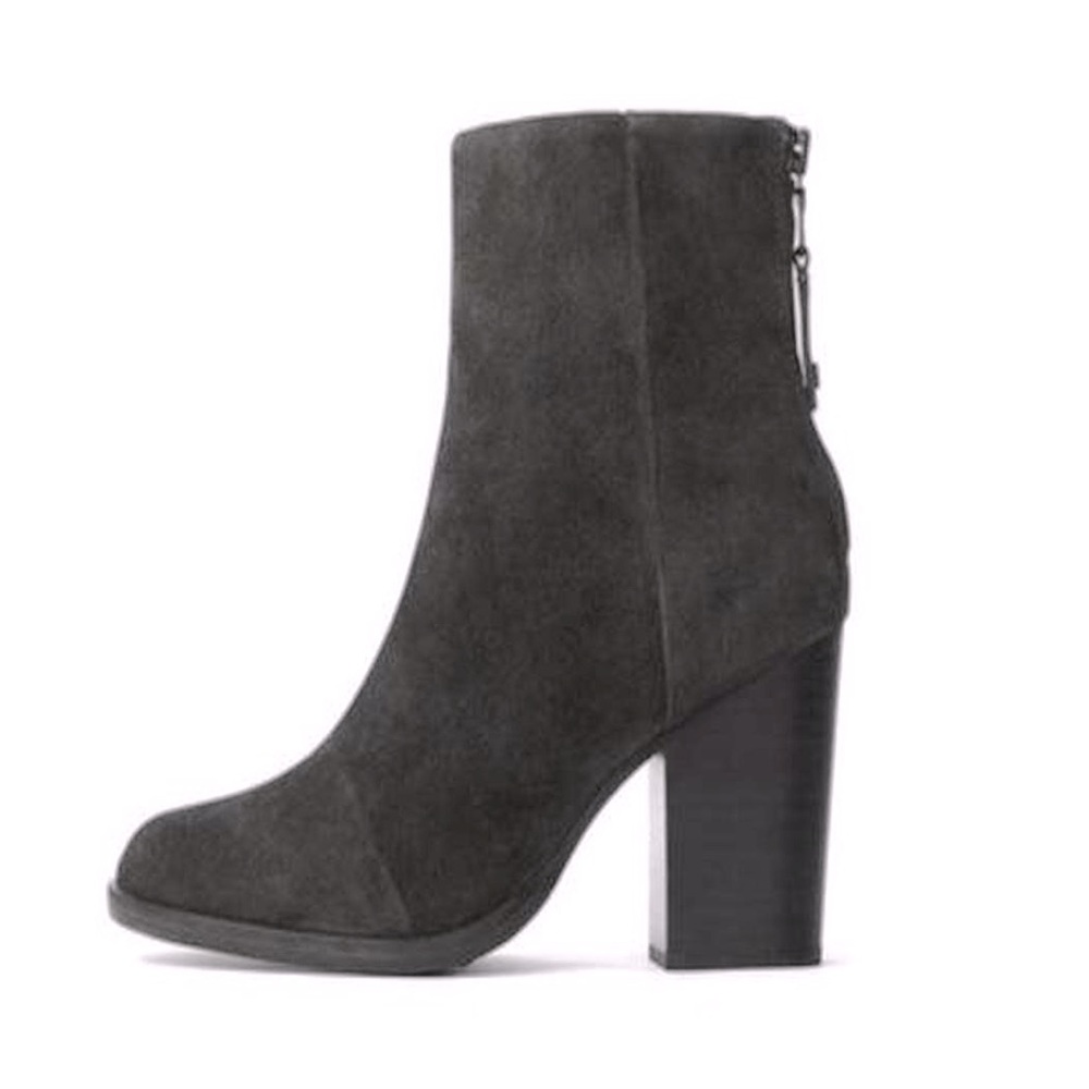rag & bone ‘Ashby’ Bootie in Sz 9, Asphalt Suede